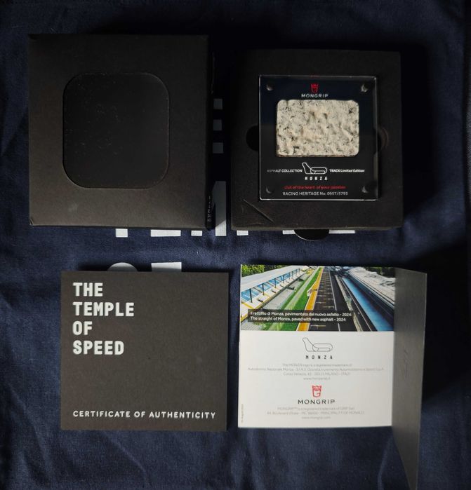 За феновете на F 1-от пистата Monza Италия  асфалт колекция