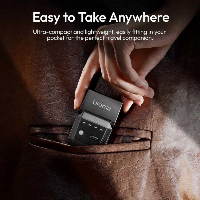 Ulanzi SL03 - Компактна светкавица с максимален контрол