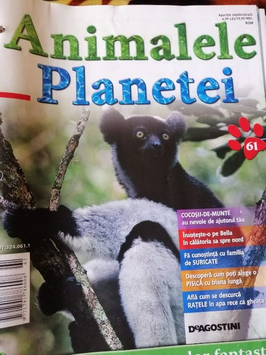 Colectia de reviste Animalele Planetei