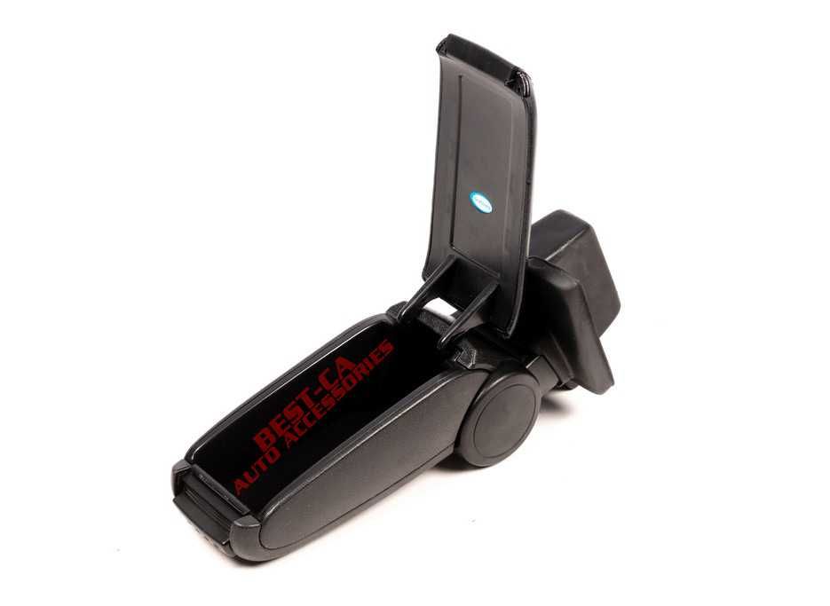 Cotiera auto dedicata piele negru pentru Peugeot 307 (2001-2008)