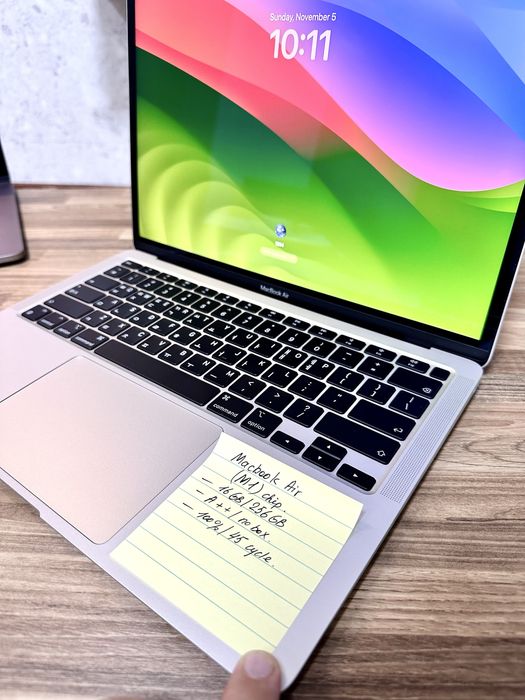 MacBook Air M1 Silver 8/256- Chotkiy noutbuk ( Макбук - Ноутбук )
