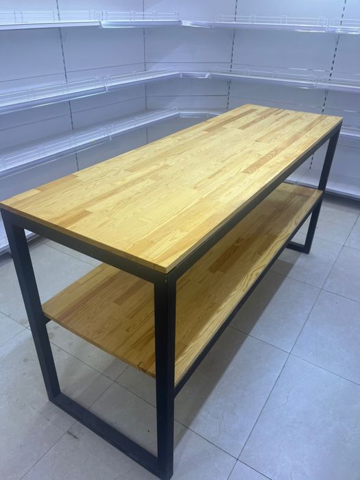 Барный Стол, барные стулья, столы этажерки с полками