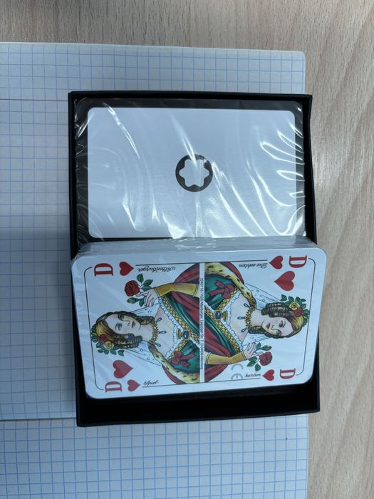 Игральные карты montlblanc