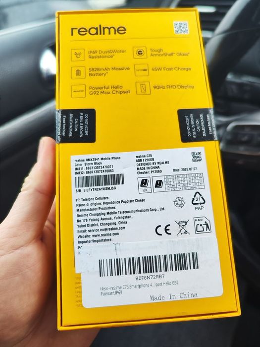 Realme c75 256gb