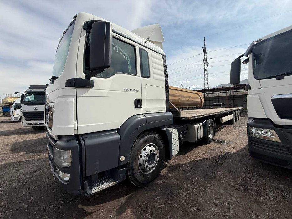 Уз Ман TGS 19400 + кантенеровоз прицеп сотилади