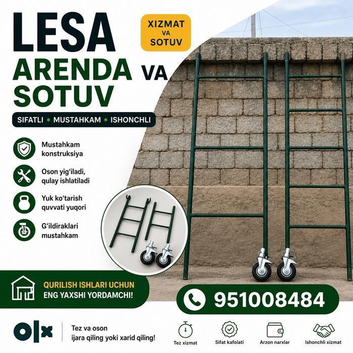 Lesa arenda va sotuv