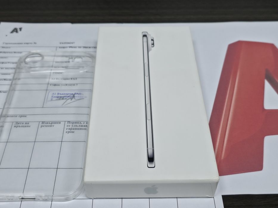 КАТО НОВ 256GB iPhone 17 Air Гаранция от A1 до 2028г. Cloud White | Бял