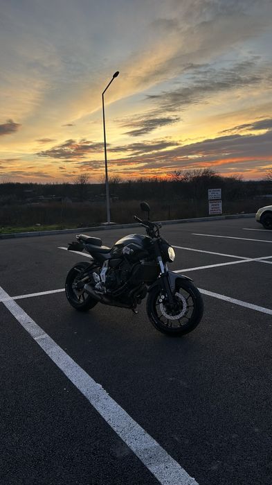 Yamaha mt 07 A2.