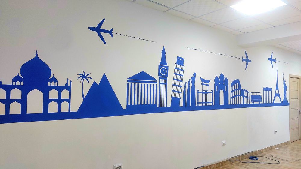 Rassom, Рассом художник роспись стен  барелиф