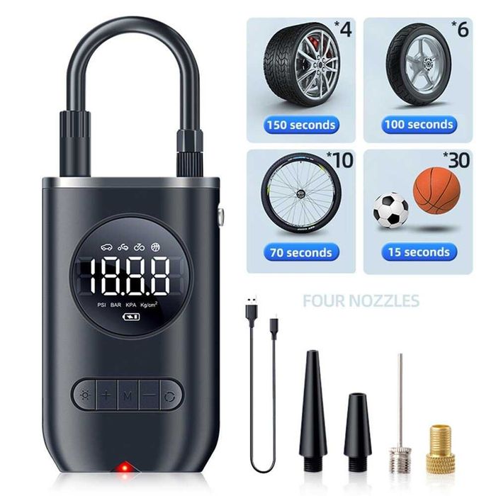 Електрическа помпа STELS ZK36, Кола, Колело,Мотор,Топка,Манометър, 50W