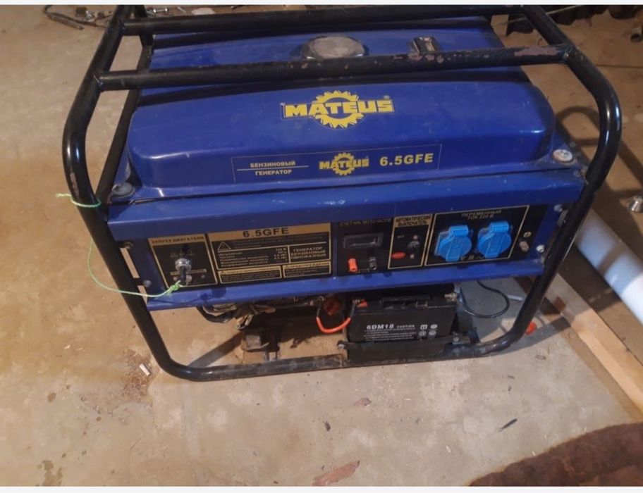 Бензинді генератор сатылады