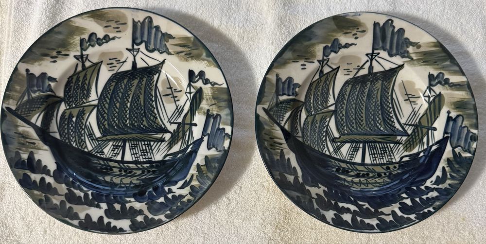 ЛФЗ тарелки настенные, СССР