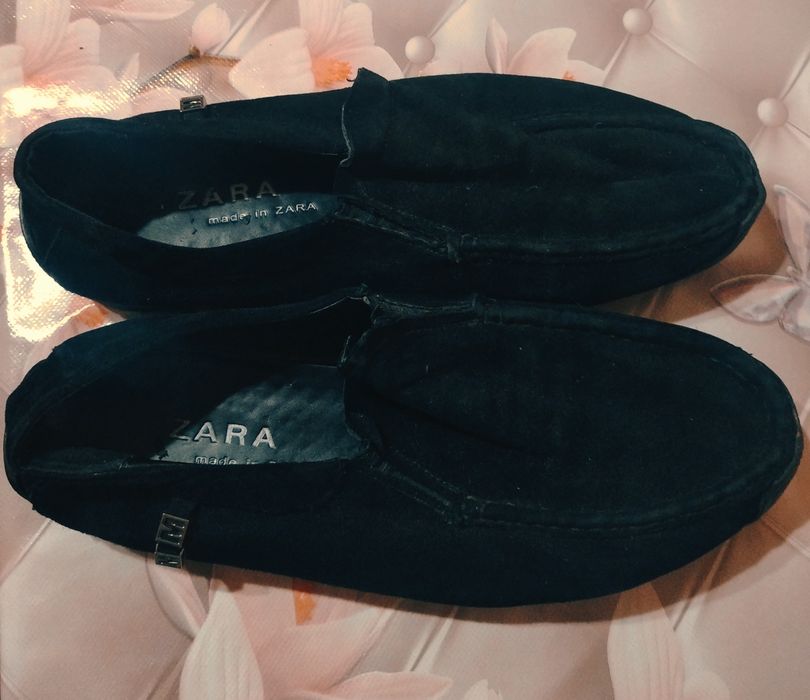 Макасы замшевые фирма"Zara", 41размер,50000сум,б/у.