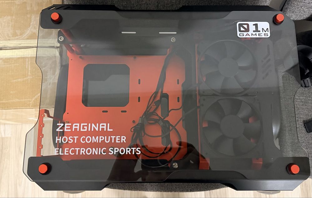 Carcasa pc Zeaginal ZC-01M Dark-Red