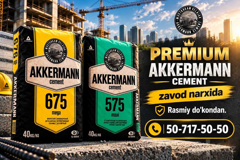 Akkermann Cement 675 marka PREMIUM