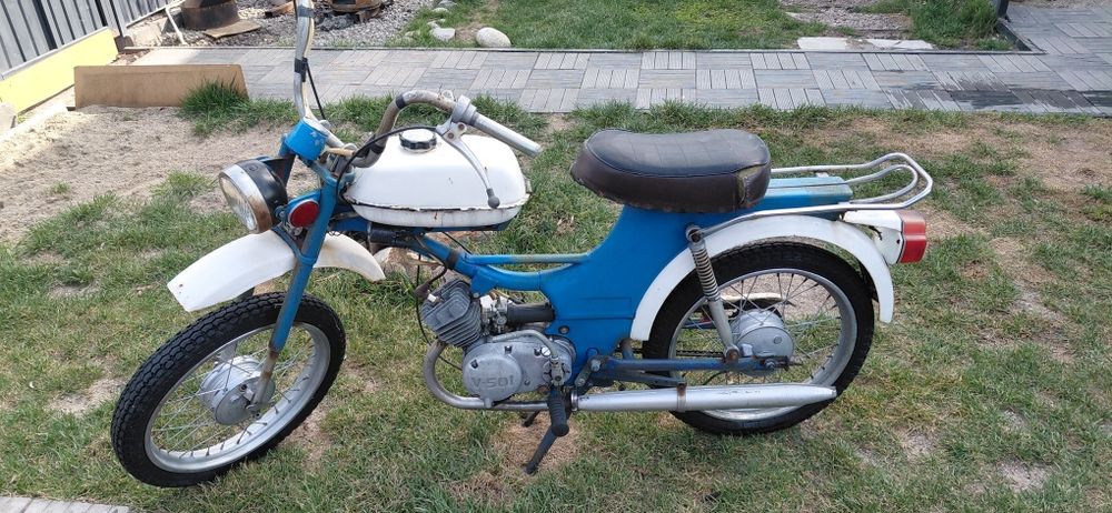 Мопед Рига22, рабочий двигатель