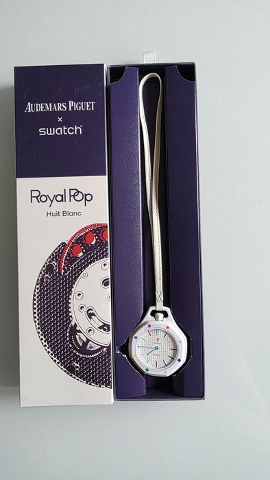 Ap x swatch royal pop