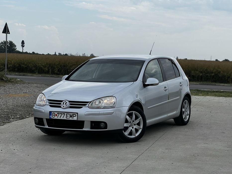 VW Golf 5 Goal 1.6 FSI 2006 | Încălzire scaune | 2 seturi roți NOI.                    (nu skoda, opel, peugeot, renault, bora, jetta, kia, honda)