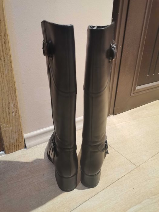 Дамски ботуши естествена кожа 37