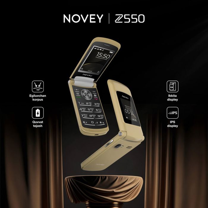 novey Z550 flip (barcha ranglari)