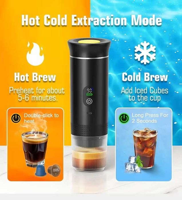 Дигитална преносима автоматична кафемашина