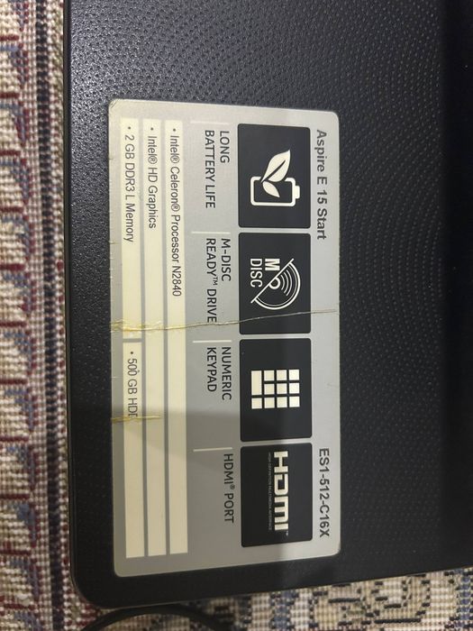 Acer nootbook сотилади