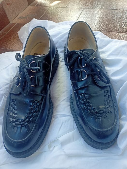 кожени обувки Creepers