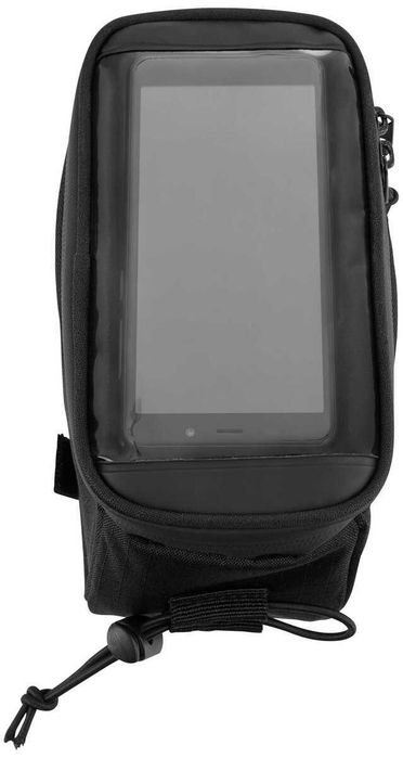 Borseta impermeabila, geanta de bicicleta cu husa suport tactil de telefon, waterproof + iesire casti, bun pt trotineta, moped, scuter; noua, Germania