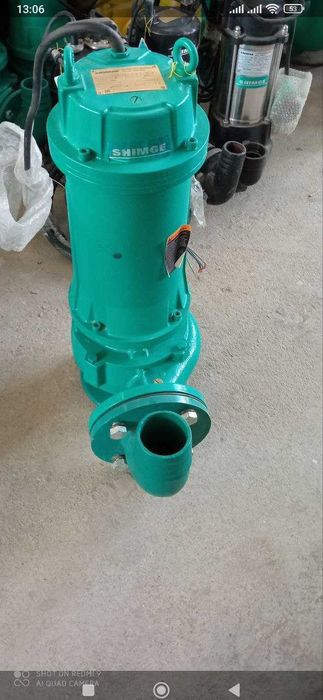 Погружной дренажный канализационный глубинный насос Shimge 100WQ5,5QG