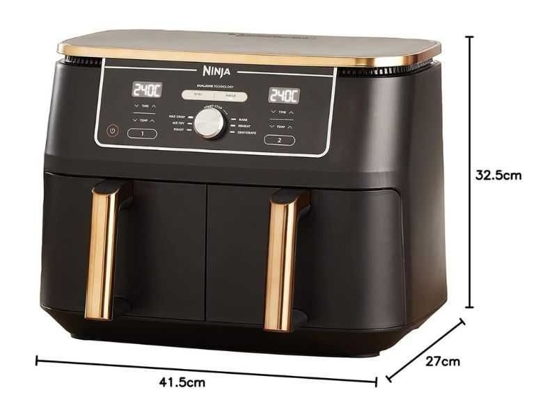 Еър Фрайър Ninja Foodi MAX Dual Zone AF400EUCP, 9.5L