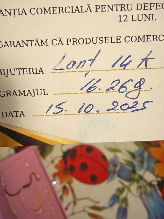 Lantic și brățară