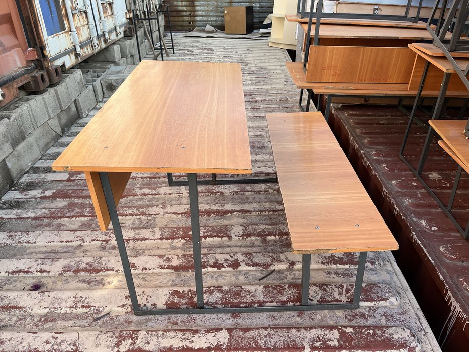 Парта совмещенная со стулом г.Алматы