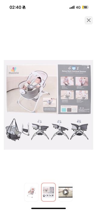 Продается кроватка mastello 6 в 1