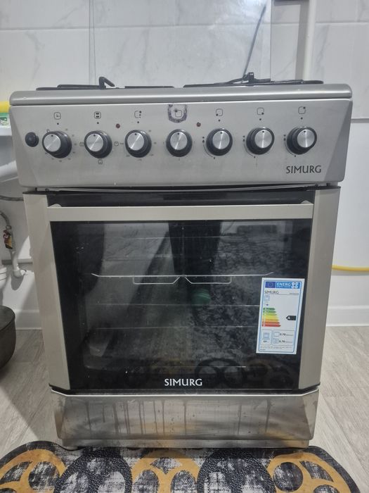 Кухонная  плита Simurg серая