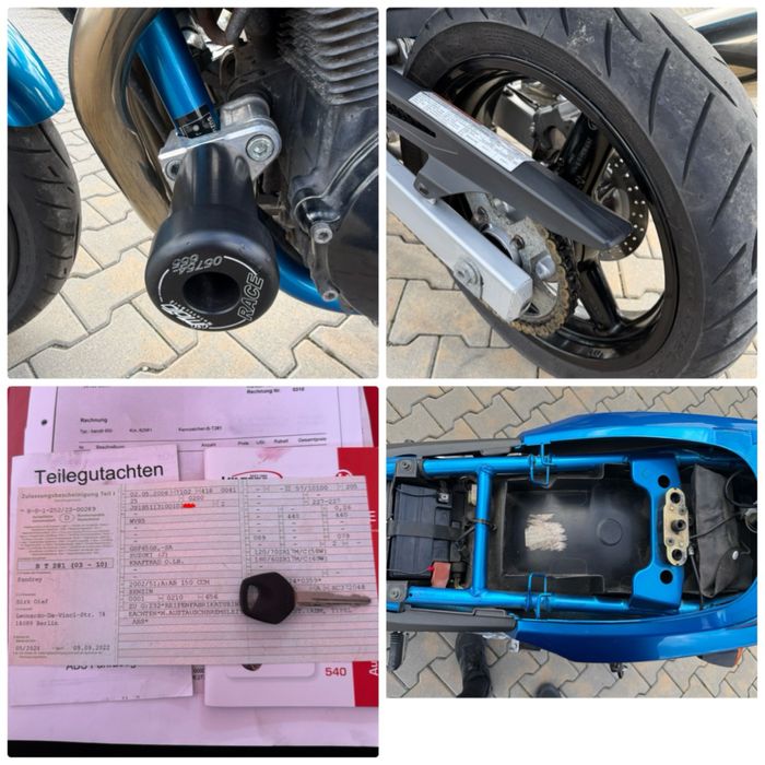 SUZUKI GSF 650 SA BANDIT S SISTEM FRANARE ABS FATA+SPATE km reali absolut impecabil+culoare deosebita+pentru pretentiosi