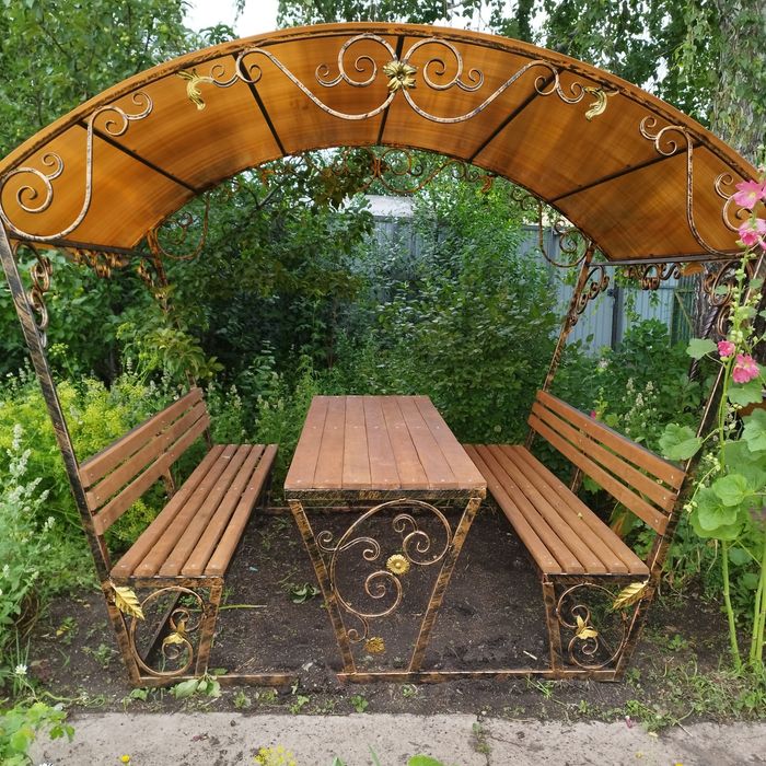 беседка изготовление