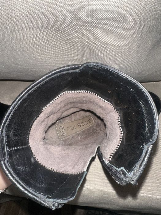 Зимние сапоги, Nursace, кожа