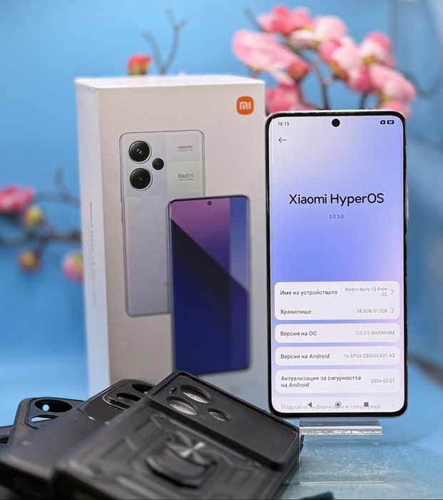 Xiaomi Redmi Note 13 Pro+, 12GB RAM, 512GB, 5G, Purple
