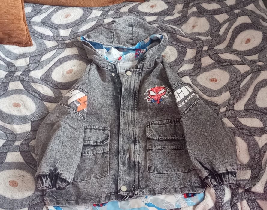 Джинсовая куртка детская