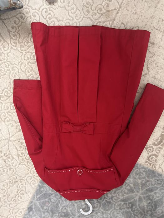 плащ красный детский