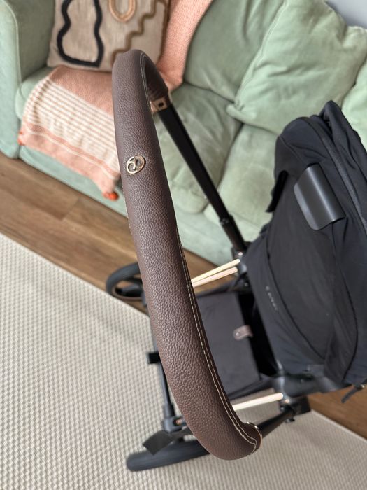 Set Cybex Priam Rose Gold + scoica de masina Cybex Cloud Z2+ adaptoare