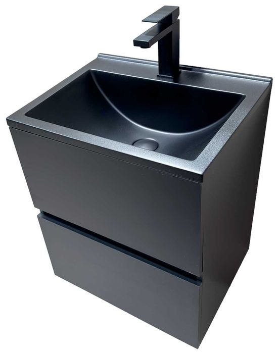 PVC МЕБЕЛ ЗА БАНЯ - мивка + шкаф