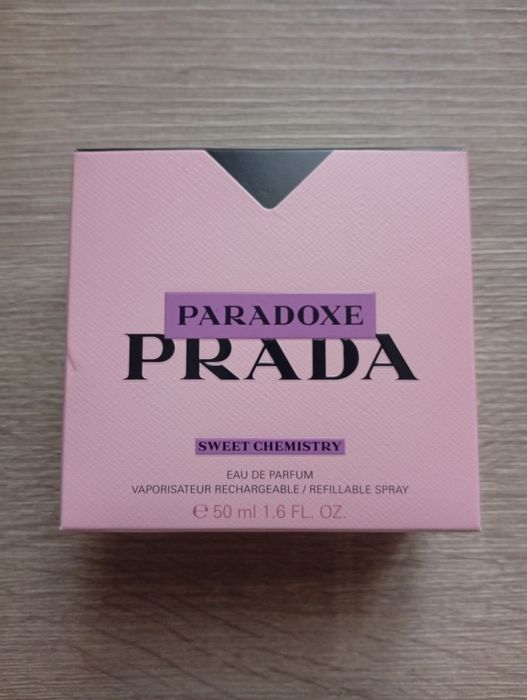 Parfum Prada paradoxe sweet chemistry