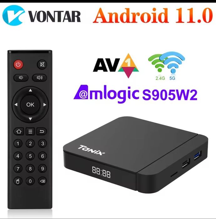Smart Iptv Box 4g/32g Configurat