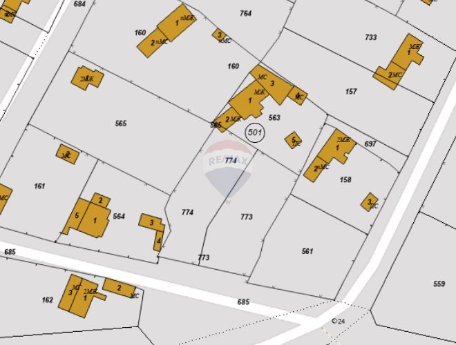 Продава се Парцел в с. Климентово, Област Варна - 698 кв.м за 33 €/кв.м - Снимка #1