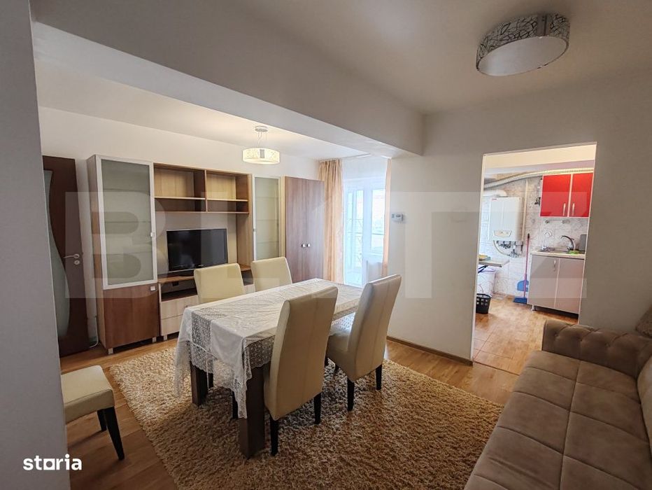 Apartament 2 camere, mobilat/ utilat, zona Universitatii