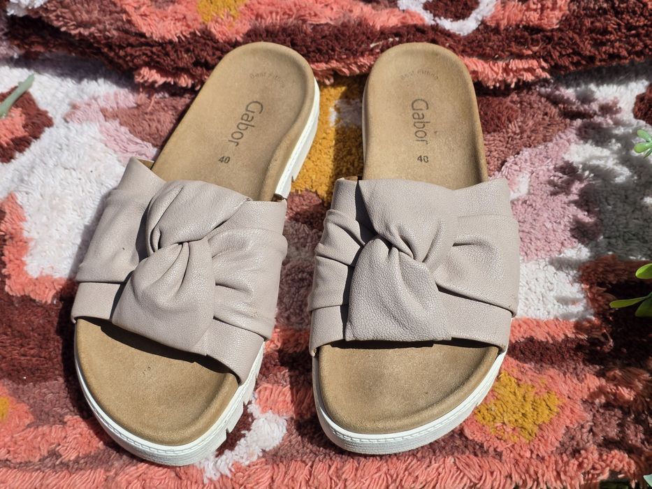 Gabor чехли естествена кожа