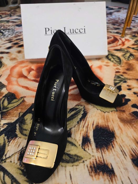 Официални обувки Pier Lucci велур