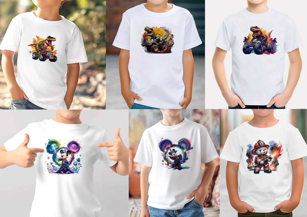 Детски тениски 100% памук,забавни щампи,персонализирани и по Ваша идея