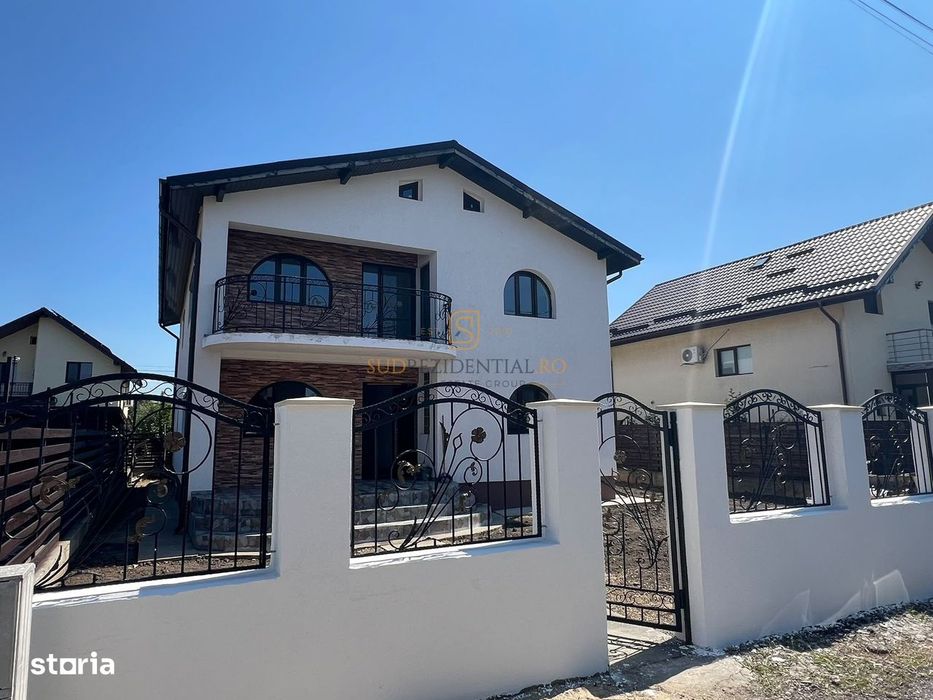Vila individuala cu 7 camere, 5 dormitoare, teren 363 mp-Com. Berceni